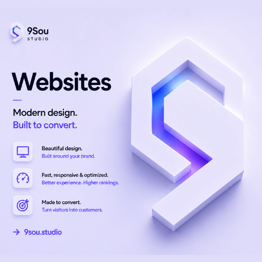 Website design service card